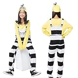 [iinoo] なりきり コスプレ ハロウィン 仮装 オーバーオール 着ぐるみ 大人 レディース メンズ 男女共用【フリーサイズ】