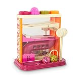 B. toys ころころハンマーボール スロープトイ 色合わせゲーム (ピンク) 1歳~ 正規品