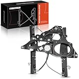 A-Premium パワーウィンドウレギュレーター モーターとパネル付き 交換用 フォード エクスペディション リンカーン ナビゲーター 2003-2006 (2ピンのみ) フロント左運転席側