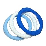 Teething Ring - mooi baby - Baby Teething Rings - BOY Baby Teether - 100% Silicone Infant Teether - 