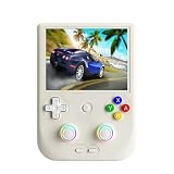 Anbernic RG406V Unisoc T820 ハンドヘルドゲーム機 Androidゲーム機 4インチタッチスクリーン WiFi/Bluetooth機能 RGBライティングスティック 自動冷却機能 白 128GB