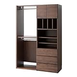 暮らしのデザイン 連結式ユニットハンガー&amp;オープンキャビネットセット ナチュラル