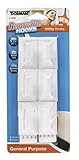 Dorman Products 4-1370 Adhesive and Removable General Utility Hooks for Objects up to 2-Pound, 6-Pac
