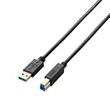 エレコム USB3.0ケーブル(A-B)/3.0m/ブラック