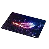 ASUS 高い耐久性と携帯性, 光学およびレーザーマウスに最適 ゲーミングマウスパッド ROG STRIX SLICE