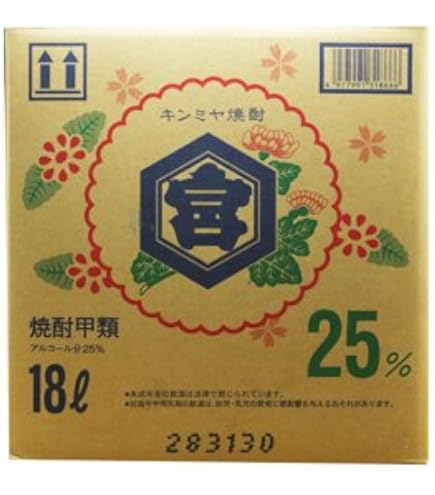 Amazon.co.jp: 金宮 好きやねん 25度 4000ml 4L ペット 2本 キンミヤ