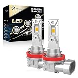 Briteye LEDフォグランプ H8/H11/H16対応 イエロー 新車検基準適合 爆光 h11 バルブ led 12連CSPチップ搭載 2重防水防結露 一体型 12v車用 2個セット