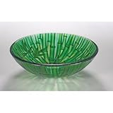 16.5 in. Glass Vessel Sink in Green by Legion Furniture [並行輸入品]