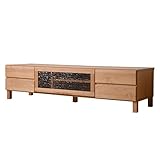 日本製(大川家具) 天然木アルダー材角脚シリーズ 160幅テレビボード fk0010