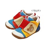 ミキハウス(mikihouse) プッチー＆うさこダブルラッセルファーストベビーシューズ（12-9301-970） 12cm マルチ（87）