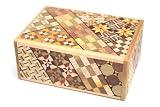 箱根寄木細工 秘密箱４回仕掛け Japanese puzzle box 4steps