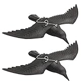 B Blesiya クロウデコイ　本物のように　狩猟　道具　動物　クロウデコイ　小道具　耐久性　かかし