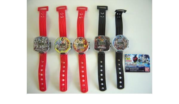 Amazon ヒーロータイム ウルトラマン ゼロ The Movie 人気5種 腕時計全5種 1 光の巨人 2 アークベリアル 3 ウルト カプセル玩具 おもちゃ
