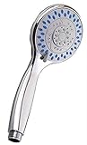 JJ.HRD マッサージ シャワー ヘッド 水流 ５段 切替 鏡面 スタイリッシュ 増圧 節水 エコ 対策 (アーチ型）