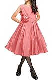 (アイビードレシング) Ivydressing 子供ドレス パーティードレス ウェディング フラワーガールドレス ジュニアドレス 披露宴 発表会 演奏会 ガールズ Aライン ラウンドネック 可愛い-9