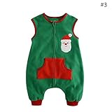 秋冬 ベビー服 ベビーパジャマ 寝袋 袖なし お昼寝 寝冷え 防止 ロンパース 前開き かわいい 動物柄 カバーオール 出産お祝いプレゼント (9ヶ月, 緑)