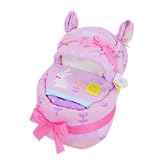 スイートリボン ゆりかご おむつケーキ パステル うさぎ mimi / ピンク  / 人気 出産祝い ギフト セット 日本製 Mサイズ パンパース 生後6~18ヶ月
