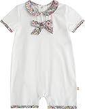 [Vaenait Baby]100%綿ベビー服女の子ロンパース肌着ボディスーツカバーオール Ribbon Flower S