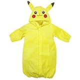 2way ドレス ドレスオール ポケモン ピカチュウ ポケットモンスター 変身なりきり ロンパース fo-bpk03 50-70cm ピカチュウ