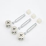 20pcs 3 in 1家具継手コネクタ木工偏心ホイールセット1518