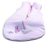 Steiff Little Circus Teddy Bear Sleeping Bag, Pink Baby Plush by Steiff [並行輸入品]