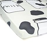 Orara beauty ベビー 敷き 布団 カバー 保育園 子供用布団カバー 130*70cm 裏全周ゴム付 ガーゼ ワンタッチシーツ シングル　可愛い　綿100％ お昼寝 敷きカバー (9#)