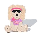 Jammy Jams ‘Lobie The Lion Teething Toy' by Gumeez - Purple/Pink w/ 10 Free Jammy Jams Lullaby Downl