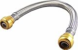 SharkBite U3016FLEX18LF 3/4-Inch by 3/4-Inch Flexible Coupling, 18-Inch Lead Free [並行輸入品]