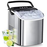 Joy Pebble 自動製氷機 最短6分 高速製氷 1.2L水タンク 氷600g保管 自動洗浄 コンパクト 日本語タッチパネル