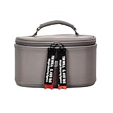 [テンカ]メイクポーチ 化粧ポーチ コスメバッグ 大容量 コンパクト ブラシ 旅行 おしゃれ 機能的 バニティケース トラベルポーチ 取っ手付