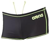 arena(アリーナ) Jr.SHORT BOX SAR-3128J Kブラック×パープル×Fイエロー R140