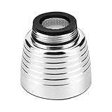 Finether 蛇口LED 温度センサー3色温度変化型LED蛇口ライト タップライト バッテリー不要