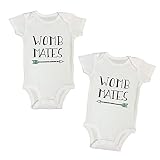 Funny Threadz Kids SHIRT ベビー・ボーイズ US サイズ: Short Sleeve Newborn カラー: ホワイト