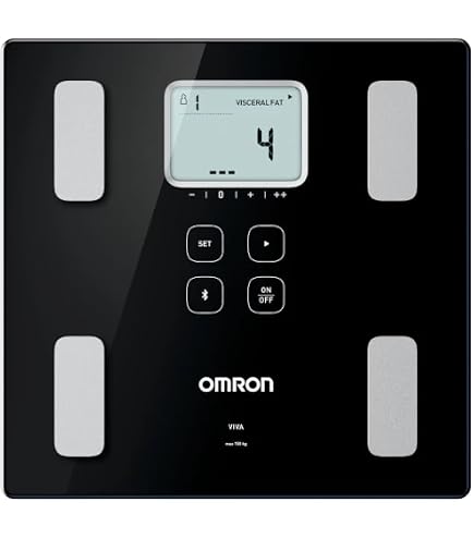Omron KRD-703T Body Composition Monitor, Body Scan, Black