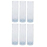 【6個セット販売】エイチツーオー　H1175　Flower Vase 一輪挿し　ヒビ割れ　ベース　ガラスの内部にわざとひび割れを入れています　サイズ:φ6.5ｃｍｘ高さ20ｃｍ