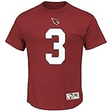 Carson Palmer Arizona Cardinals # 3 Nflメンズeligible Receiver II Tシャツ S