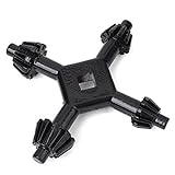 新しい車の ケア ツール電動ドリル ジグ ヘッド キー レンチ レンチ に緩め を ロック ギア メタル ツール サイズ 6 ミリメートル 9 ミリメートル 10 ミリメートル 13 ミリメートル