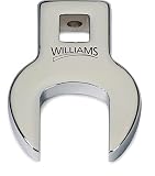 Williams 10820 1/2-Inch Open End Drive Crowfoot Wrench, 1-9/16-Inch by Williams