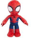 Mattel マーベル ぬいぐるみ おしゃべり ぬいぐるみ 11.75インチ スパイダーマン フィギュア 10種類のサウンド&フレーズ
