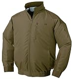 NSP 空調服 服単体 ポリエステル 立ち襟 キャメル 2L 8209044