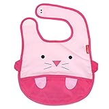 子供用　猫　よだれかけ よだれ掛け 防水 ビブ　防水 スタイ お食事 エプロン ビブ かわいい アニマル 柄 [並行輸入品]