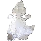 Mungai Mirrors 30cm Baby T-Rex Acrylic Mirror by Mungai Mirrors