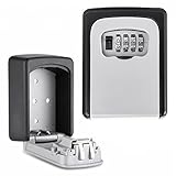 elfishjp キーボックス 鍵の収納ボックス セキュリティキーボックス ダイヤル式 壁掛け 鍵 ボックス 暗証番号 収納