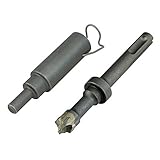 デンサン 打込棒付ドリル (クリップ付) Φ12.5×30mmタイプ CUD-3030C