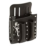 クラインツールズ レザー工具バッグ（ブラック/黒） [並行輸入品] (5ポケット)