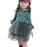 Cutelove　ドレス　 プリンセスドレス　レース　花の襟　半袖　女の子　ベビー　ガールズ　赤ちゃん　幼児　秋　可愛い　素敵　カジュアル　普段着　素敵　韓国　チュチュベビー　3色