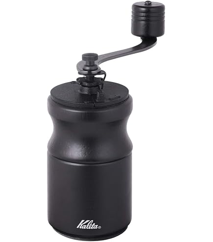 Amazon｜カリタ 鋳鉄製 手挽き コーヒーミル ダイヤミル N レッド｜手 