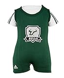 2 PCブルズAdidasグリーンベビーロンパース カラー: グリーン