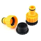 1/2" 3/4"蛇口コネクター ５個セット（JT-01）プラスチック ガーデンホースの水管コネクタ