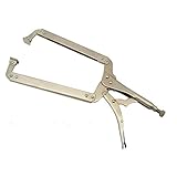 1個 NUZAMAS 木工用万能ベルトクランプ 最大外周360cmNUZAMASラージ18インチロックCクランプスチールプライヤーCクランプバイス450mm最大ジョーオープニング9 "/ 23cm溶接